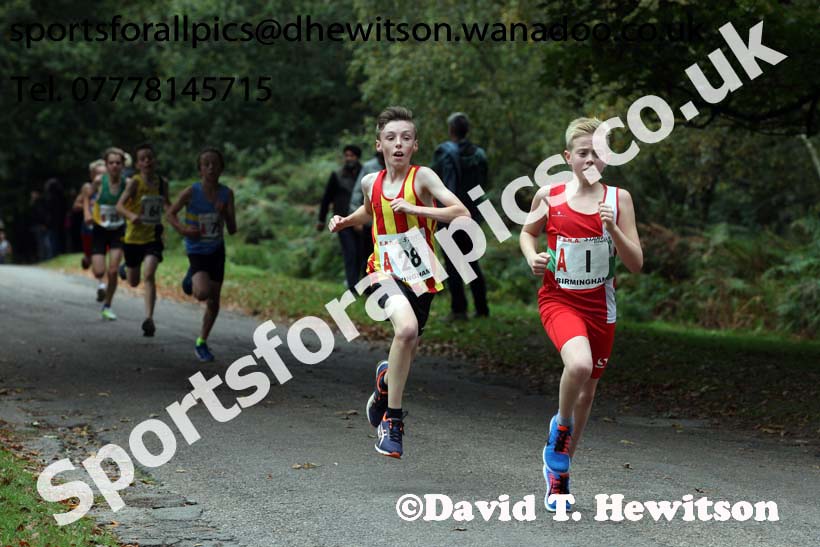 Boys under-13s ERRA Road Relays, Sutton Coldifield, Birmingham. Photo: David T. Hewitson/Sports for All Pics
